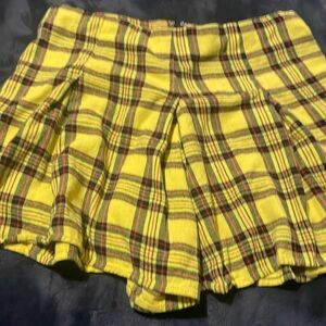 Plaid skort